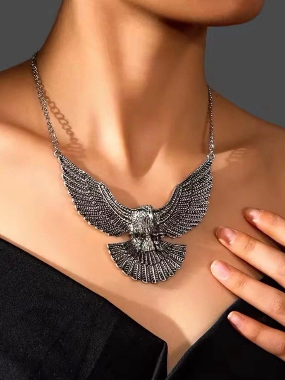 Vintage Silver Eagle Necklaces